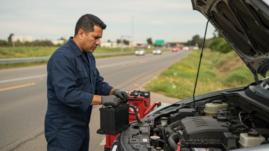 How to Tow a Car with a Dead Battery?